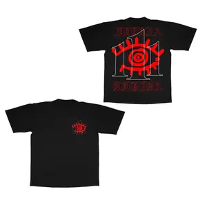 Fuerza Regida Tour Classic Graphic Soft Cotton Crewneck TShirt 2 Sided Menswear Top