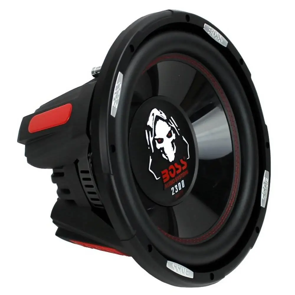 Boss Phantom 12 Inch 2300 Watt Max Power Car Audio Subwoofer with DVC Power Boss Phantom 12 Inch 2300 Watt Max Power Car Audio Subwoofer with DVC Power