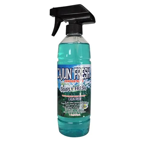 Cajun Fresh Pint Non-Aerosol Household Fragrance Spray - Deodorization Care Odor Eliminator Liquid, Fresh Scent, Multi-Surface Compatible, Indoors Use, Neutralization, Keeps Home Smelling Great, 24-Month Shelf Life