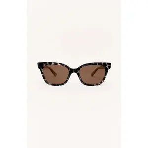 HIGH TIDE MARBLED TORT-BRONZE SUNGLASSES