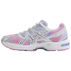 ASICS Gel-1130 Baby Lavender Pure Silver Retro Running Shoes for Women Round Toe Laces All Seasons Comfortable Colorblock Design Breathable Mesh GEL Cushioning