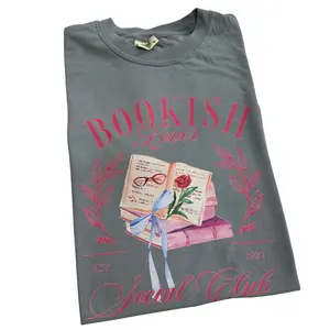Bookish Social Club Comfort Colors T-Shirt 'NLB'