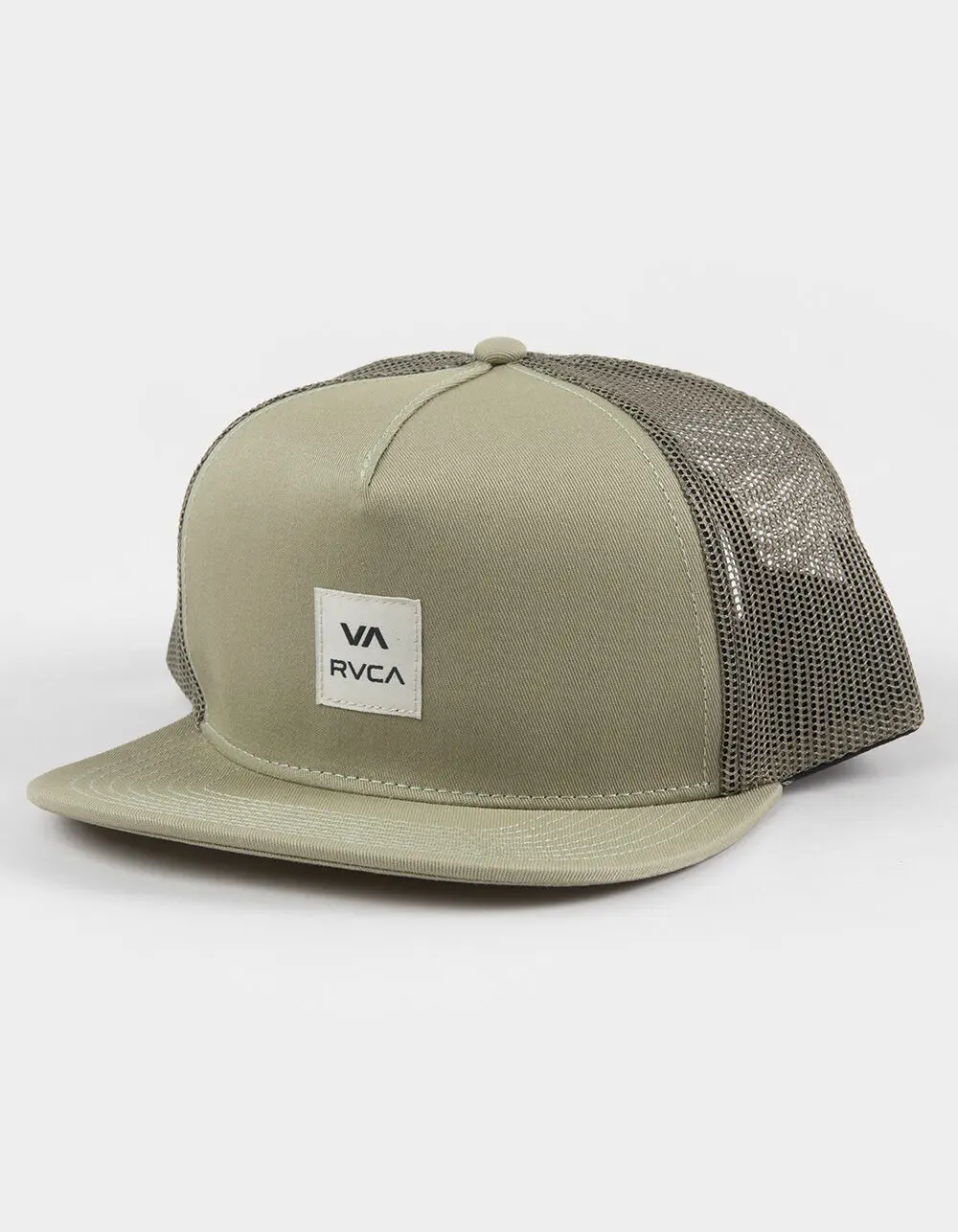 RVCA VA ATW  Mens Trucker Hat, Light Green