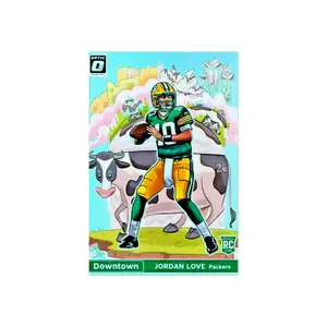 Jordan Love Donruss Downtown Case Hit Poster