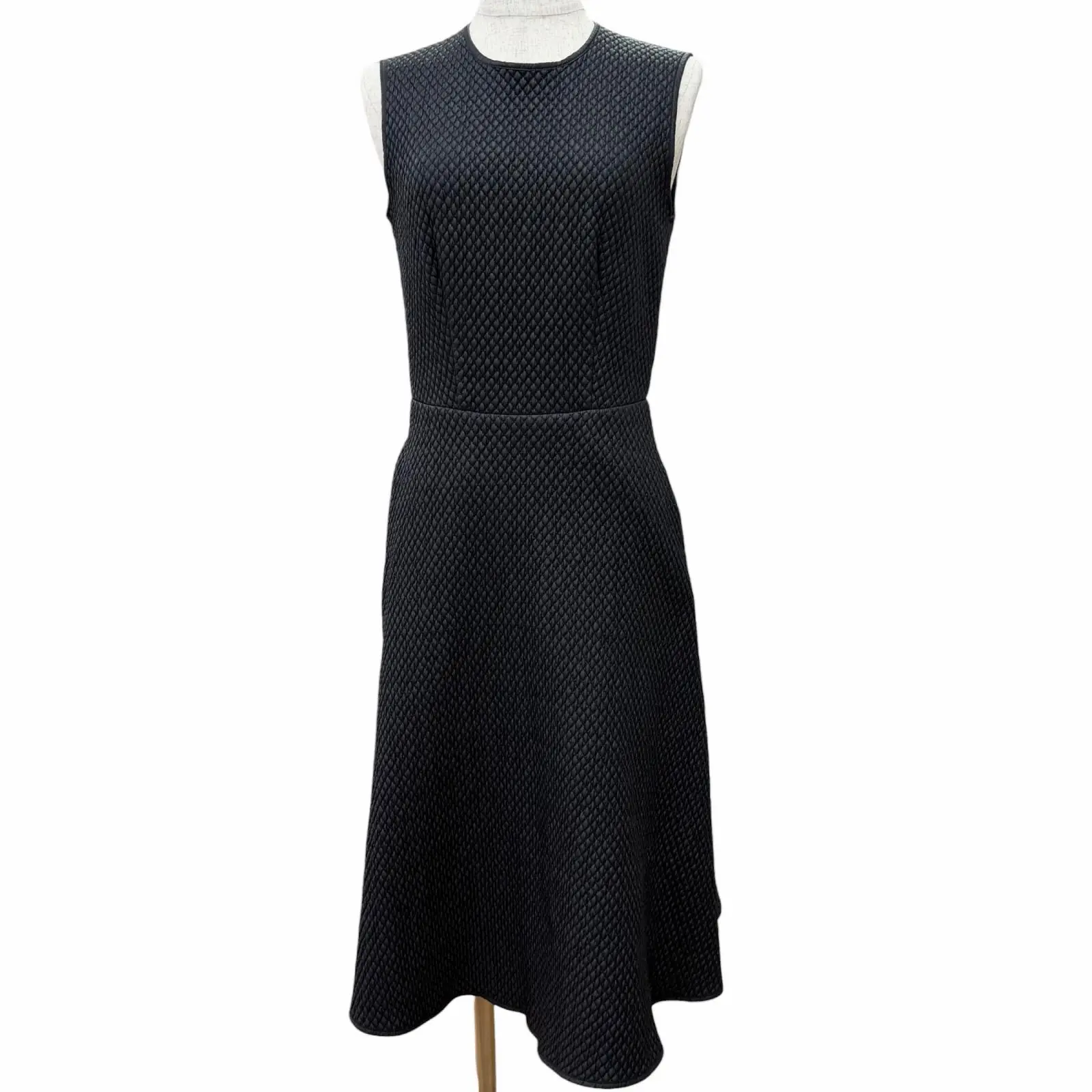 Pre-owned MONCLER Nylon Small Leather Goods Quilted One Piece Dress