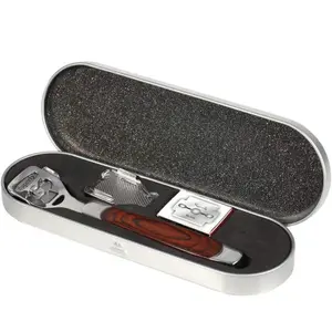 Foot Corn Removal Cutter Scraper with 10 Blades Cuticle Dead Skin Callus Remover shaver Stainless Steel Professional Pedicure Tool Set foot care gift set travel Rasp foot file