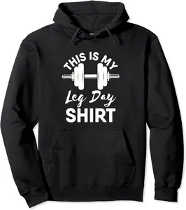 This Is My Leg Day Shirt Workout Gym Exercise Dumbbells Pullover Hoodie - Ronniemu Shop 61B09SXVSB9F