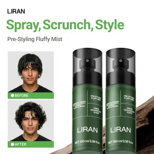 LIRAN Hair Styling Spray for Men – Instant Fluffy Hair & Matte Texture, Long Lasting Volume Boost, Natural Messy Waves, Cedarwood Scent, 100ml | Perfect for Curly & Thick Hair |  summervibes