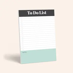 Mint To Do List Notepad