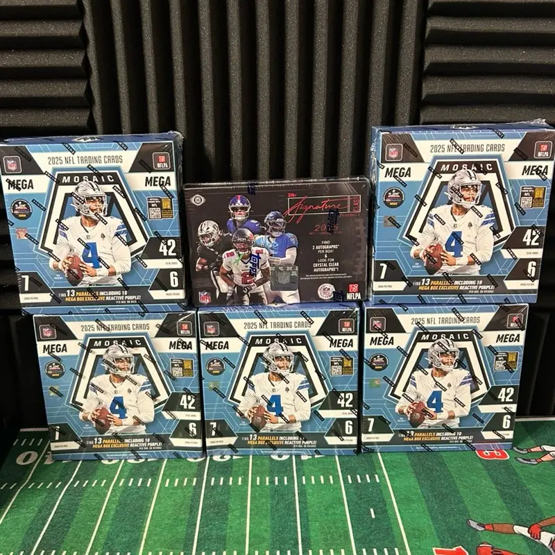 PYT 120: Topps Signature Hobby Box and 5 Mosaic Mega Box Break