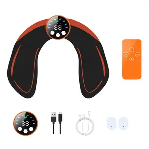 Adjustable Modes Electric Butt Massager, 1 Set Rechargeable Butt Muscle Trainer, Professional Massage Tool for Men & Women