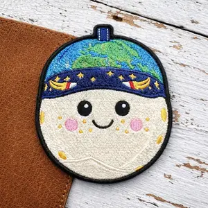 Artemis II Lunar Mission Crew 2026 Iron-On Patch, Sticker, Badge, Moon Landing Applique for Space Lovers