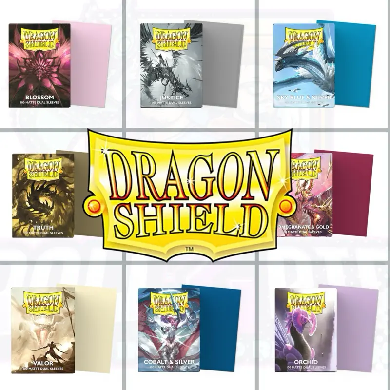 Dragon Shield Sleeves: Standard Matte Dual 100CT