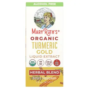 MaryRuth's Organic Turmeric Gold Liquid Extract, Alcohol Free, 1,180 mg, 1 fl oz (30 ml)