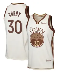 Curry #30 Youth Basketball Jersey – City Edition Fan Version
