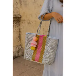 Clementine Giving Hearts Citron Tote