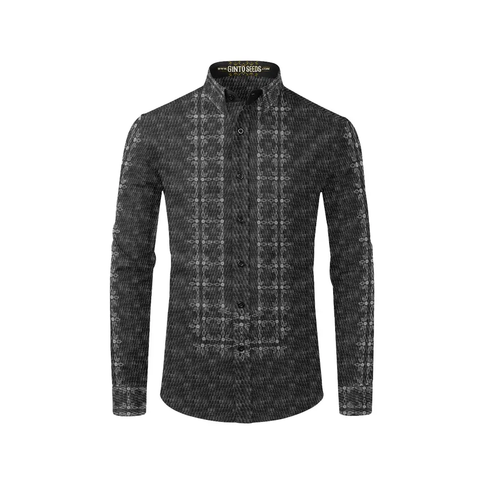 Ivory Barong Casual Dress Shirt