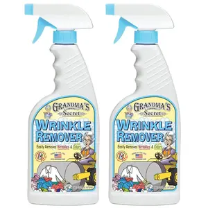Grandma’s Secret Wrinkle Remover for Clothing Wrinkle Release Fabric Refresher Spray 16Oz 2 Pack Grandma's Secret