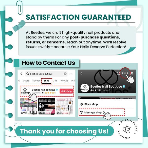 Beetles Gel Nail Polish Starter Kit【UV Light&Top Base Gel&Diamond Decorations&Stickers&Manicure Tools】DIY Nails Art Gift for girl Gift for woman gel x nails salon nails at home Curtics Fall Nail Halloween Nail Black Friday Winter Nail Christmas Gift