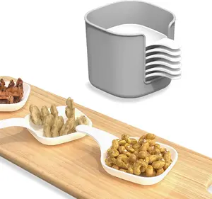 Sets of 6 Dipping Bowls  2.5 Oz,Outdoor accessories,with handle, Unbreakable,for Sushi, Dipping Sauce Cups, Mini Prep Bowls,Dip Bowls for Side Dish,Tomato Sauce,sizzling spice, soy,BBQ