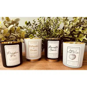 Pumpkin Caramel Crunch Candle- White Container
