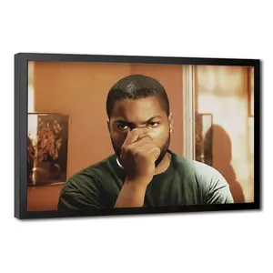 Funny Bathroom Movie Poster, Film Scene Toilet Decor, Bathroom Humor Decor, Amusing Wall Art Gift for Him, Black And White Film Poster, Humour Film Scene Toilet Smell Black And White Picture Canvas Prints For Bathroom Decoration Artwork