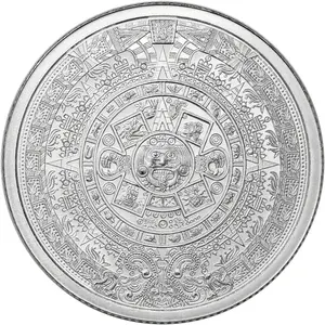 Golden State Mint Aztec Mayan Calendar 1/4 oz Silver Round