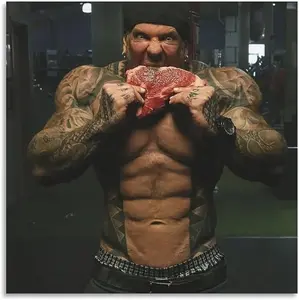 No Framed, Fitness Poster