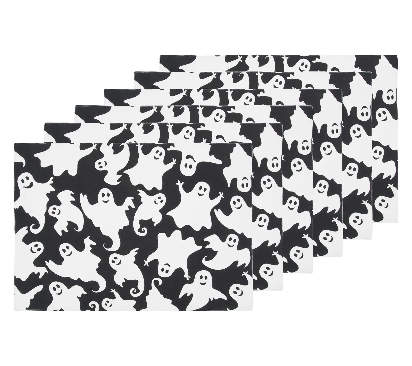 Hey Boo Placemat Set of 6 by Valerie Hey Boo Placemat Set of 6 by Valerie