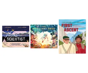 Kate Messner STEM Adventures 3-Book Complete Bundle Set - Hardcover