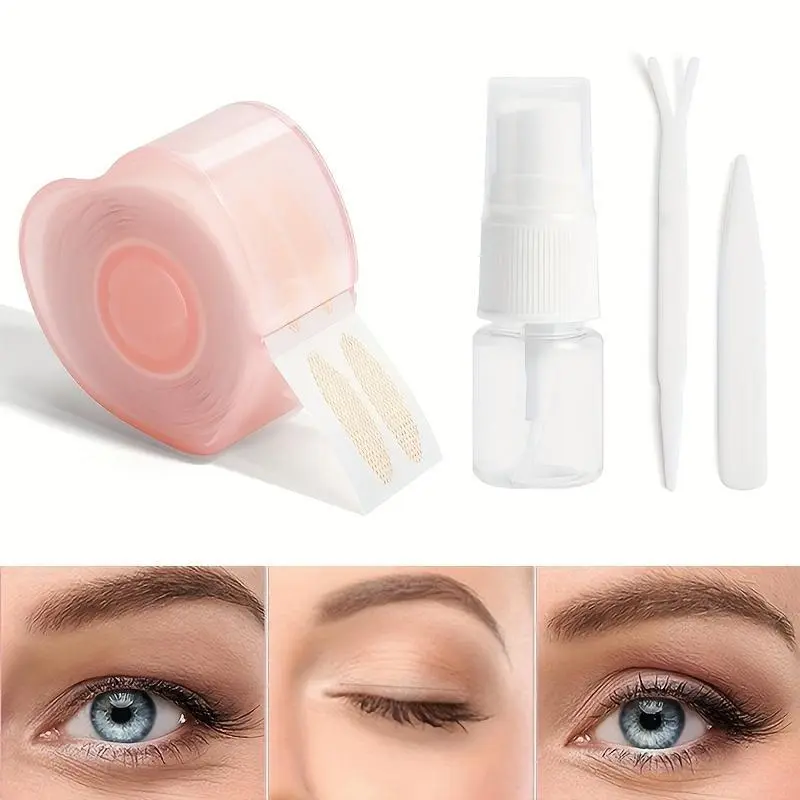 Water based double eyelid adhesive, Double Eyelid Enhancer, tweezers, beauty tools, cosmetic tools, Makeup, Makeup Use