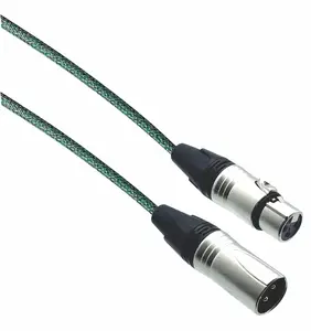 Designer Series XLR Microphone Cable with Camouflage Design Protective Sleeve