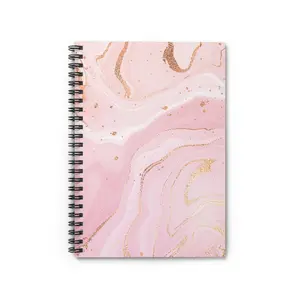 Chic Marble Notebook, Journal, Notepad, Bullet Journal, Diary - Ruled Line made in US