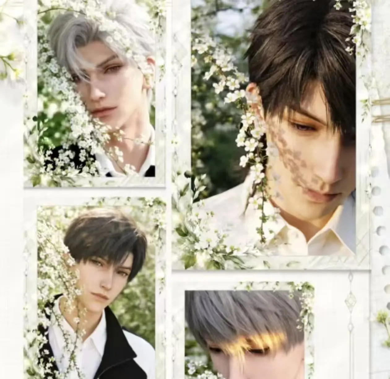 Yiai Love and Deep Space Peel Card Collectible  A4