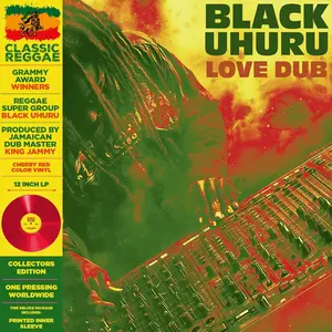 Black Uhuru - Love Dub - Cherry Red  [VINYL RECORD - LP] Colored Vinyl, Ltd Ed, Red, Deluxe Ed, Rmst, Reissue