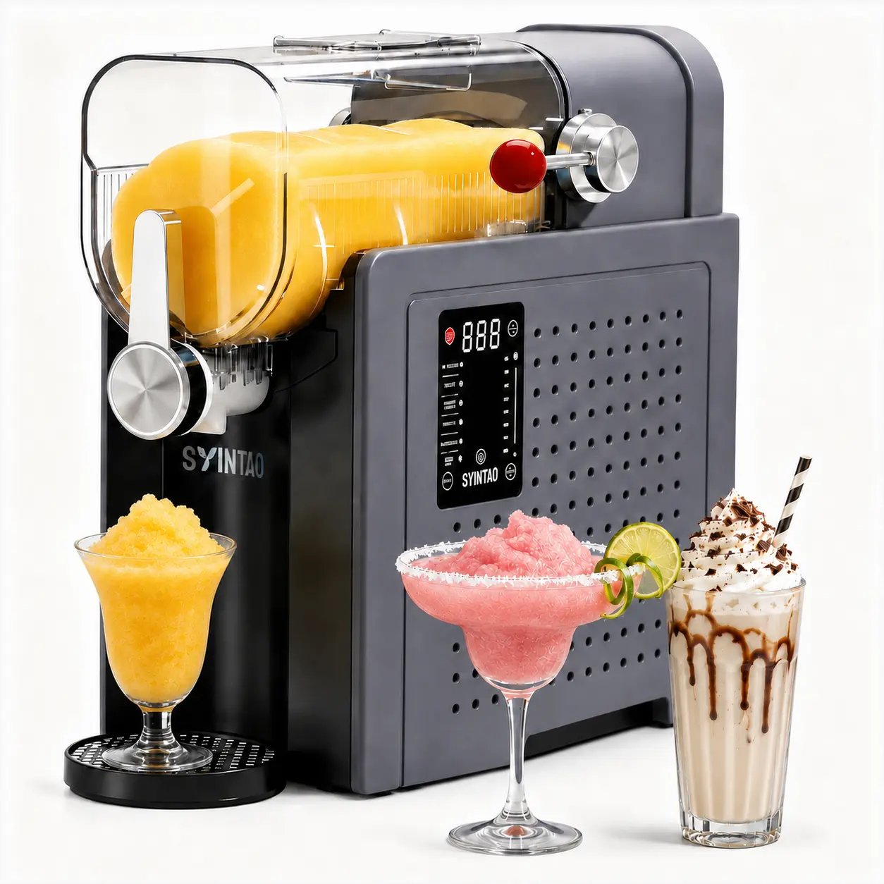 2026 Viral Home Cafe Favorite: 6-in-1 Elite Slushie Machine | Self-Washing & Always Ready 24/7
