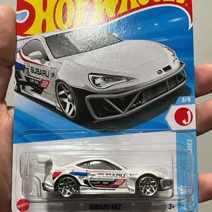 White Subaru Brz diecast car 1:64 scale
