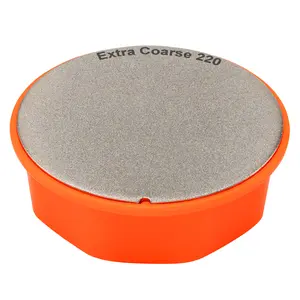 SHARPAL 216N Dual-Grit Diamond Garden Tool Sharpener, Extra Coarse / Fine