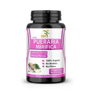Pueraria Mirifica 5000mg Extract Organic Farmed Pure Supplement 60 Capsules