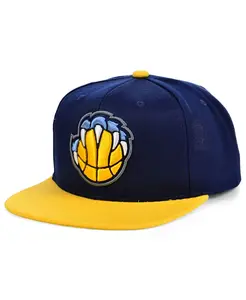 Mitchell & Ness Blue/Yellow NBA Memphis Grizzlies Core Basic Snapback