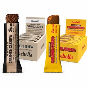 Barebells Carame Cashew & Caramel Choco - Protein Bar Bundle