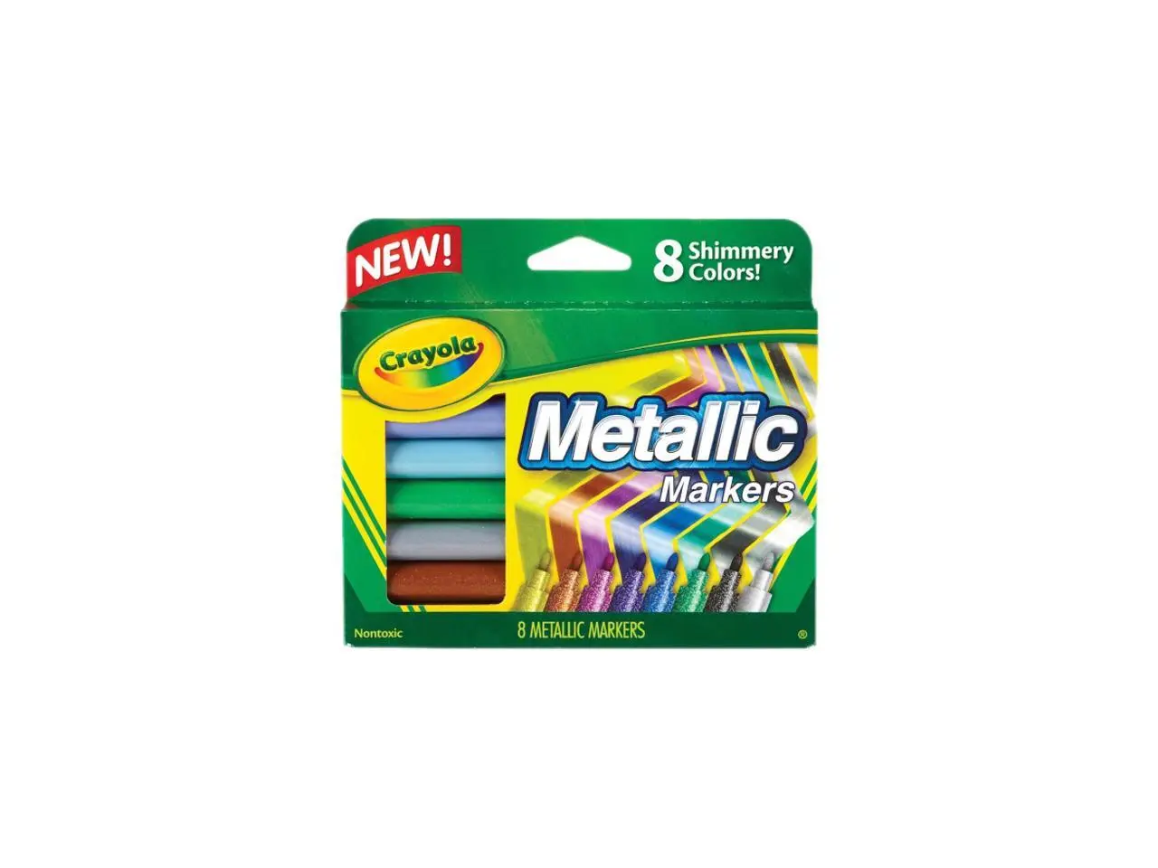 Crayola 8-color Metallic Markers Crayola 8-color Metallic Markers