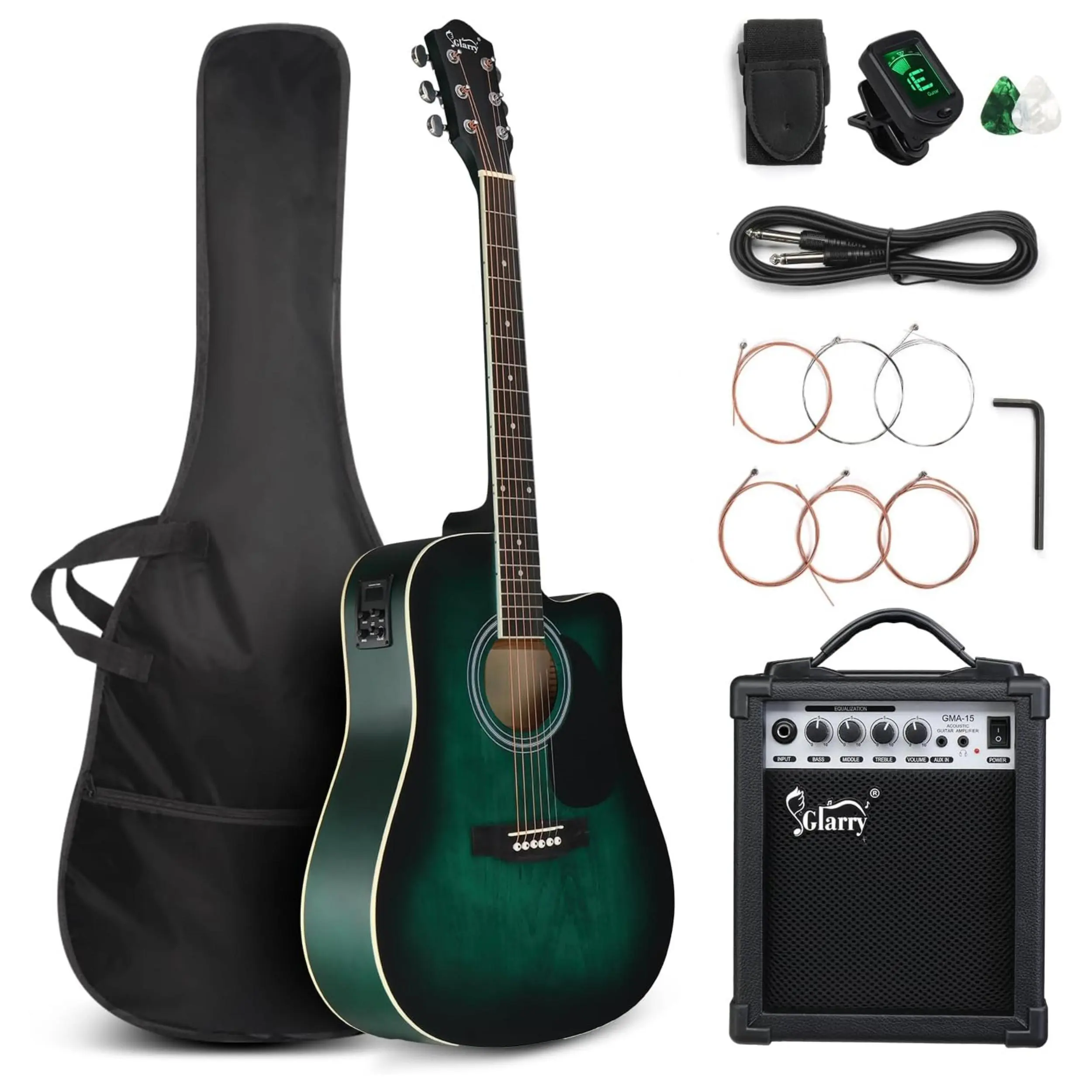 Green with Amp