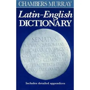 USED-Chambers Murray Latin-English Dictionary by Chambers (Ed ) (Paperback)