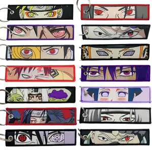 Classic Cartoon Keychain Anime Game Key Chain Accessories Keychains for Motorcycles and Cars Key Tag New Embroidery Key Fobs 2026 New Gift for you