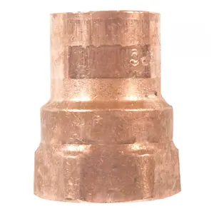 The NIBCO 1/2 in. Copper X 1/2 in. D FPT Copper Pipe Adapter (1 pk) is designed for strength, durability, and ease of installation, making it an essential component for both DIY home improvements and professional plumbing jobs.