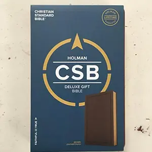 USED-CSB Deluxe Gift Bible, Brown LeatherTouch by Anonymous (Unknown)