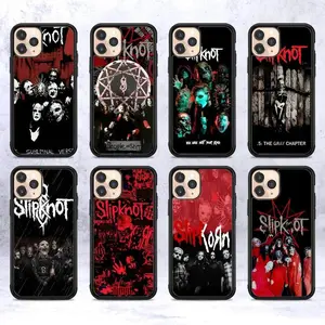 S-Slipknots-Rocks Phone Case Silicone PC+TPU For For IPhone 12 13 14 15 16 Plus Pro Max Cover