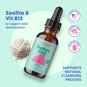 JoySpring DetoxZee Zeolite Drops with Vitamin D3 – Herbal Blend Drops for Gut Balance, Immune & Daily Wellness Support