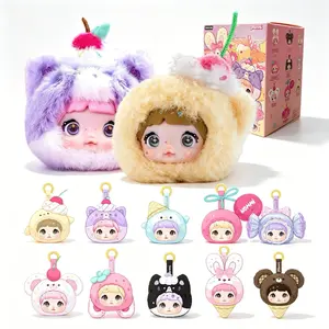 Nommi Sweet Sweetness Premium Vinyl & Plush Mystery Figure, 7-12cm Kawaii Charms, 9 Regular + 1 Secret Edition, Blind Box Gift for Girls